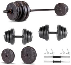 Progressive Set haltera si gantere reglabile PROGRESSIVE 35 KG (ECG35)