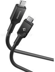 Spigen ESSENTIAL EB10010CC adatkábel Type-C - Type-C, 100cm, FEKETE (ACA09459) (ACA09459)
