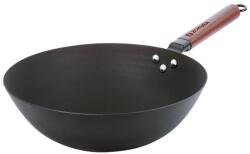 ZOKURA Tigaie Wok Zokura Z1448 Otel Carbon Diametru 30CM Negru (Z1448)