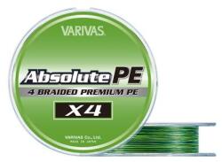 VARIVAS ABSOLUTE PREMIUM PE X4 150m #0.3 0.085mm 7lb Marking Green (V126214) - plazaweb