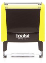 TRODAT 4912 Printy 4.0 neon sárga bélyegző (4912-NS-FK) - bestbyte