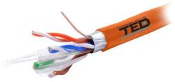 TED Electric Cablu FTP ED Electric KAB-TED5, CAT 6, Cupru, 305 m (Portocaliu) (KAB-TED5)
