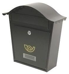  postaláda fekete kerek 2050941