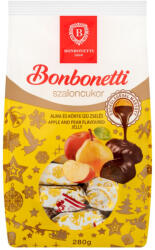 Bonbonetti szaloncukor 280g alma és körte ízű zselés étcsokoládéval mártott