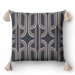 Detexpol PANAMA párnahuzat 45x45cm, grafit, mintával, 1 db (2358692)