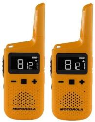 Motorola Set statii radio Motorola Talkabout T72, 8 km, IP54 (Portocaliu) (KOM-T72) Statii radio