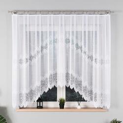 Markizeta Marziketa függöny, 300 x 160 cm, poliészter, fehér (MAR_43135)