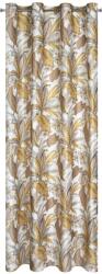 Eurofirany Design91 Függöny kész BARI, 140x250cm, fehér/narancs a grommeteken (386560)