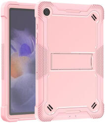 Techsuit - Strapabíró TabShell + Képernyővédő - Samsung Galaxy Tab A9 Plus - Rózsaarany tok