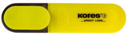Kores 36101 1-5mm Szövegkiemelő - Sárga (36101) (LCMKO36101)