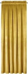 Eurofirany Melanie Sötétítő függöny szalaggal, 140x270 cm, sárga (373438)