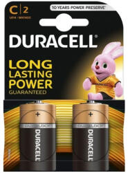 Duracell baby elem R14 1, 5V 2 darabos (Basic) (MN1400 B2 bébi)