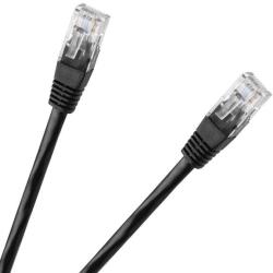  Cablu UTP CAT 6E CCA 0.5 m, negru (KPO2778A-0.5)