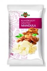 Natur-Food Kft Naturfood Szeletelt mandula (blansírozott) 75g