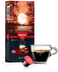 MARTELLO Decaffeinato kávékapszula - Koffeinmentes, 10 × 6 g - Martello kompatibilis