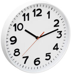 Somogyi Elektronic AWC300WH fali óra, üveg előlap, kontrasztos, jól leolvasható számlap, 1xAA elem tápellátás, átmérő 300mm (AWC300WH) - tipparuhaz