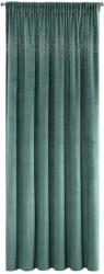 Eurofirany Aurora bársony sötétítő függöny apró strasszokkal Sötét türkiz 140x270 cm