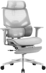 Mark Adler Irodai prémium szék, hálós ergonomikus lábtartóval szürke (MA-EXPERT-8-7-GREY-MESH)