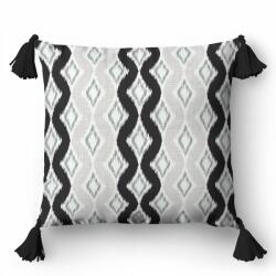 Detexpol Panama párnahuzat, 45x45cm, fekete/szürke, mintával, 1 db (2358705)