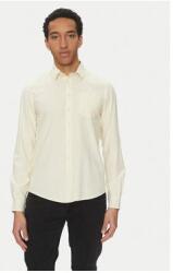 BLEND Férfi kevert anyagú ing, 20717859, lenvászon/viszkóz, XL INTL, fehér (0000304639005_XL)