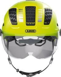 ABUS Hyban 2.0 Ace Visor kerékpáros sisak, sárga 52-58 cm
