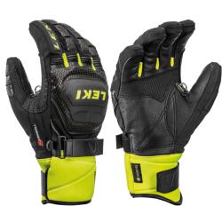 Leki World Cup Race Coach Flex S GTX síkesztyű, black-ice-lemon 10.5