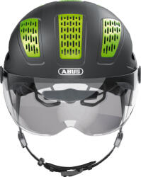 ABUS Hyban 2.0 Ace Visor kerékpáros sisak, titán 56-61 cm