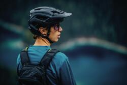 ABUS Cliffhanger kerékpáros sisak, gleam silver 54-58 cm