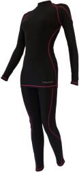 Ozone női sí aláöltöző szett, fekete-pink XL