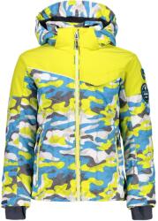 CMP Girl Jacket 0405 gyerek síkabát, zöld-tarka 164 cm