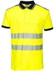 Portwest PW3 Hi-Vis pólóing S/S (T180YBR4XL) - grandis