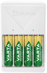 VARTA Plug töltő + 4db AA 2100 mAh akkumulátor (57657101451)