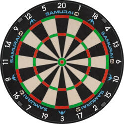 Mission Tinta darts din sisal Mission Samurai 4 - calitate de competitie, sarma alba ascutita (M001991)
