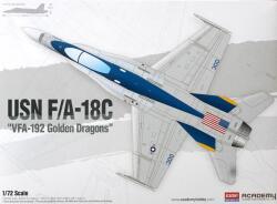 Academy Models 1/72 USN F/A-18C VFA-192 Golden Dragons vadászgép modell (AC12564)