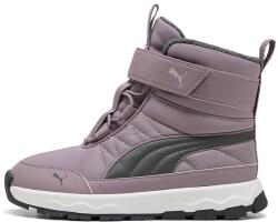PUMA Puma, Evolve AC+ tépőzáras hótaposó, Sötétszürke, Púderlila, 29 EU (392645-09-11)