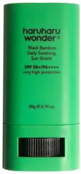 Haruharu WONDER Black Bamboo Daily Soothing Sun Shield Fényvédő Stick 20g (SPF50+ PA++++) (HAR929)