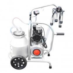  Aparat de muls vaci cu grup colector 160cc, sasiu galvanizat, bidon aluminiu 30L, 1 post Breckner Germany