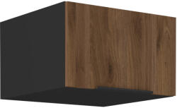 Tempo Felső Szekrény, Okapi Dió/Fekete, Menzo 60 NaGU-36 1F