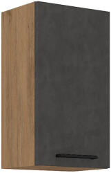 Tempo Felsőszekrény, Tölgy Lancelot/Szürke Matt, Vega 40 G-72 1F