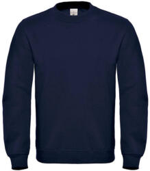 B&C Collection Uniszex pulóver B&C Crew Neck Sweatshirt - WUI20 - 4XL, Sötétkék (navy)