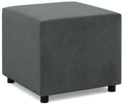 Greensite Zeus Puff, Bársony, 50x50, Szürke - fizz