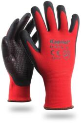 Kapriol Manusi protectie taiere Kapriol DOTS, rosu/negru, mas. 10 (KAP-28033) - bricolaj-mag