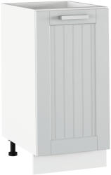 Tempo Alsó Szekrény, Világosszürke/Fehér, Julia Typ 52