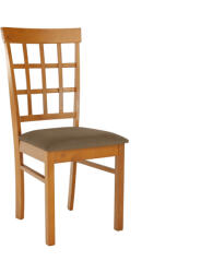 TEMPO KONDELA Szék, Cseresznye/Bézsbarna, Grid New