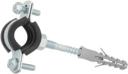 GEKO Fém bilincs gumival csövek falra rögzítéséhez, 1/2" , 20-25 mm, Geko G17289