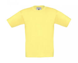 B&C Collection Gyerek rövid ujjú póló B and C Exact 150/kids T-Shirt 9/11 (134/146), Sárga
