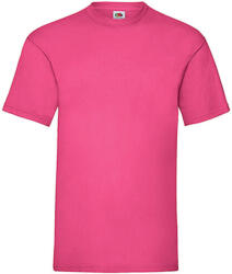 Fruit of the Loom Csomag akciós póló (minimum 5 db) Férfi póló Rövid ujjú Fruit of the Loom Valueweight Tee - 3XL , Fuchsia