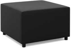 Greensite Panama Puff, Műbőr, 70x70, Fekete