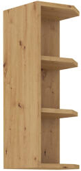 Tempo Felső Polcos Szekrény, Artisan Tölgy, Lula 30 G-72 Zak