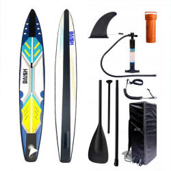 SUP paddle board 420 cm gonflabil pentru inot rezistent + accesorii (REALB2B-13073)